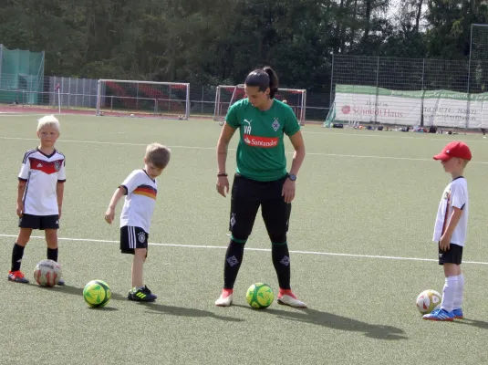 2019 - Bundesligaspielerin beim Training